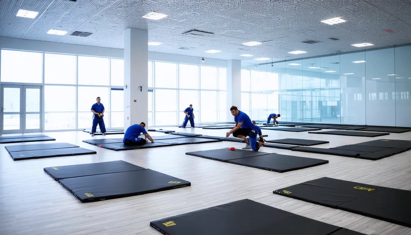 découvrez nos tatamis modulables pour optimiser facilement votre espace sportif avec flexibilité et confort.