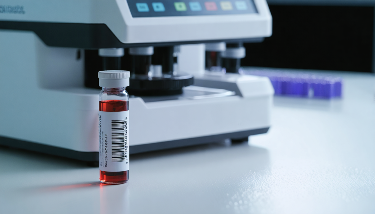 résultats d'analyses sanguines indiquant l'absence de toute immunoglobuline monoclonale, garantissant un état de santé optimal.