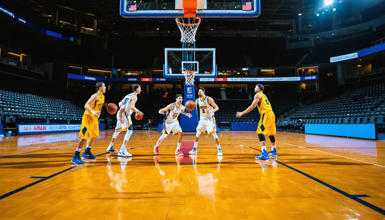 apprenez le nombre de joueurs sur le terrain au basket-ball et découvrez les règles essentielles pour bien comprendre ce sport dynamique.
