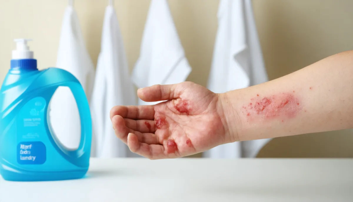 découvrez comment identifier une éruption cutanée causée par une allergie à la lessive, reconnaissez les symptômes courants et explorez des solutions efficaces pour soulager votre peau.