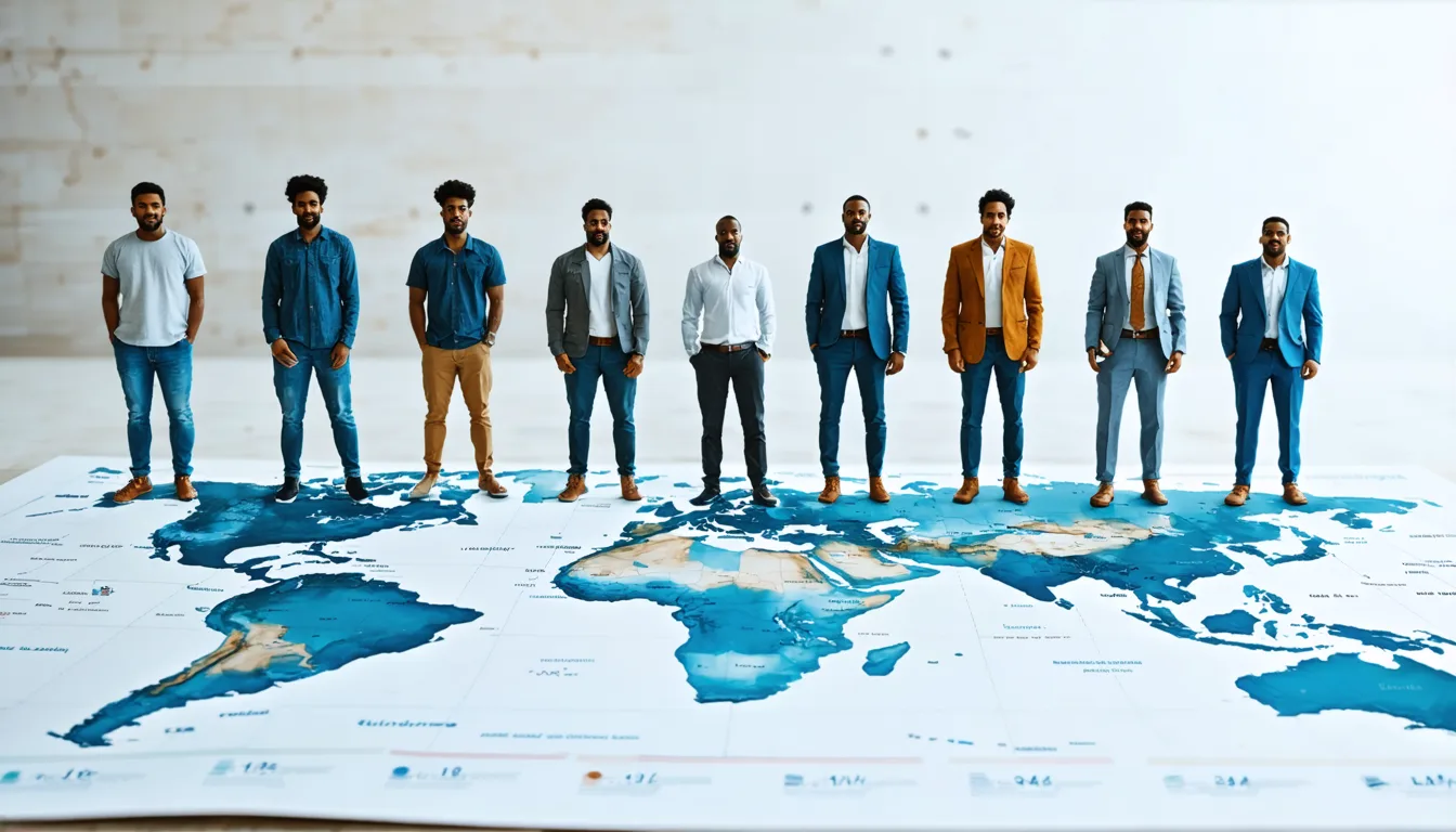 découvrez la taille moyenne des hommes dans différents pays à travers le monde grâce à une analyse globale et comparative.