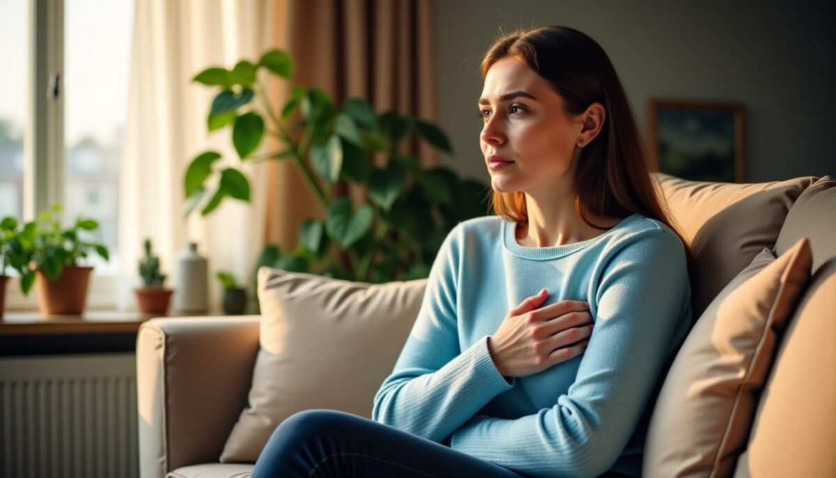 Ballonnements sous la poitrine : causes et solutions chez la femme