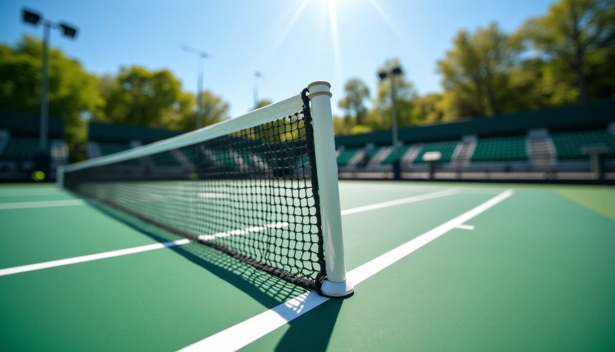 Dimensions officielles du filet de tennis : hauteur et normes incontournables