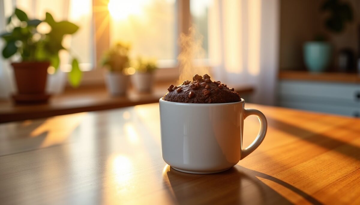 Mug cake chocolat sain : la recette express pour un plaisir gourmand et équilibré