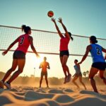 Hauteur du filet au volley : normes officielles et astuces pour bien jouer
