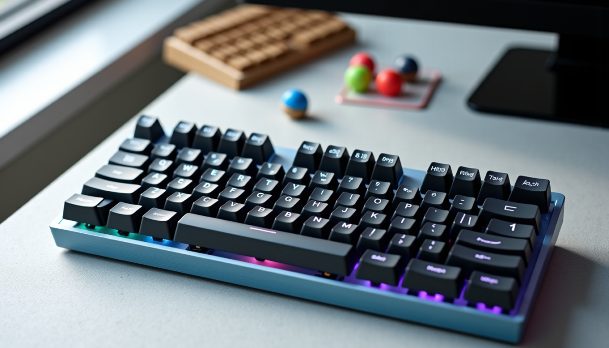 Guide complet : choisir son clavier TKL ou 60% avec switches, keycaps et châssis adaptés
